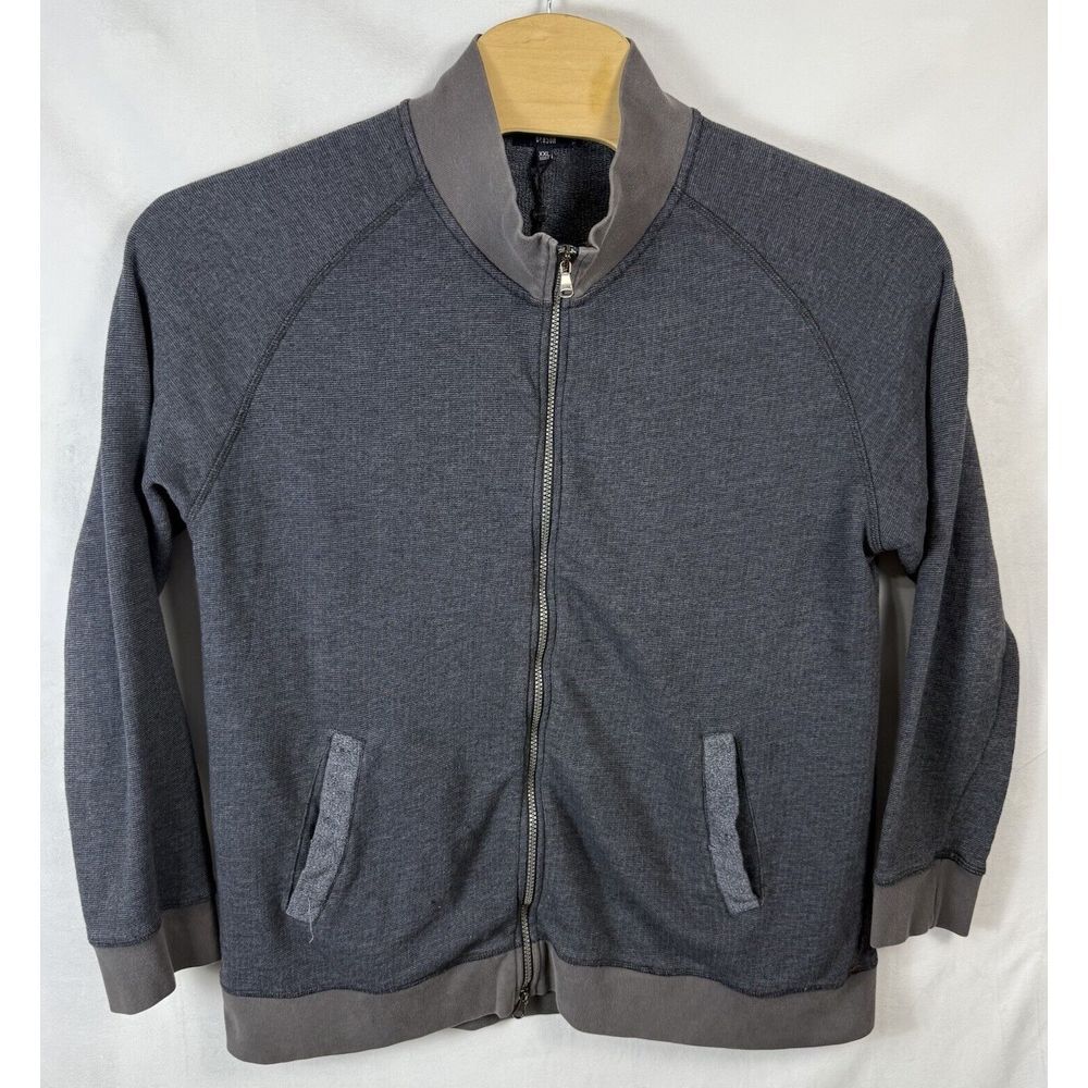Benson NYC‎ 2-way full Zip Sweater Mens Size 2XL Long Sleeve Knit pockets